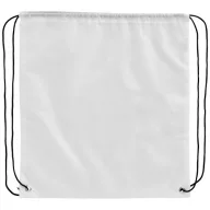   Oriole RPET drawstring backpack, 190T Recycled PET Plastic, White