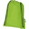 Saculet cu snur, Everestus, 2601E13128, 33x44 cm, Poliester, Verde lime