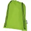 Saculet cu snur, Everestus, 2601E13128, 33x44 cm, Poliester, Verde lime