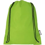   Saculet cu snur, Everestus, 2601E13128, 33x44 cm, Poliester, Verde lime