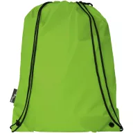   Saculet cu snur, Everestus, 2601E13128, 33x44 cm, Poliester, Verde lime
