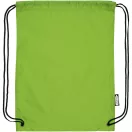 Saculet cu snur, Everestus, 2601E13128, 33x44 cm, Poliester, Verde lime