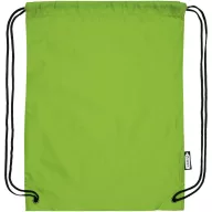   Saculet cu snur, Everestus, 2601E13128, 33x44 cm, Poliester, Verde lime