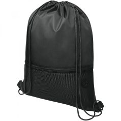   Saculet tip rucsac, 21MAR1494, 33x44 cm, Everestus, Poliester, Negru