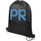 Saculet tip rucsac, 21MAR1494, 33x44 cm, Everestus, Poliester, Negru