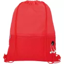 Saculet tip rucsac, 21MAR1496, 33x44 cm, Everestus, Poliester, Rosu