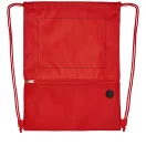 Saculet tip rucsac, 21MAR1496, 33x44 cm, Everestus, Poliester, Rosu
