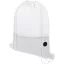 Saculet tip rucsac, 21MAR1497, 33x44 cm, Everestus, Poliester, Alb