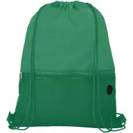   Saculet cu snur, Everestus, 21OCT0265, 33 x 44 cm, Poliester, Verde