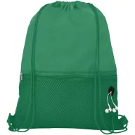   Saculet cu snur, Everestus, 21OCT0265, 33 x 44 cm, Poliester, Verde