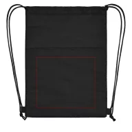   Saculet termoizolant 12 doze, cu buzunar frontal, 21MAR2519, 32x43 cm, Everestus, Poliester, Negru