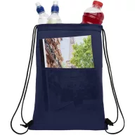   Saculet termoizolant 12 doze, cu buzunar frontal, 21MAR2524, 32x43 cm, Everestus, Poliester, Albastru