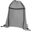 Saculet tip rucsac, 21MAR1513, 33x44 cm, Everestus, Plastic, Polipropilena, Gri