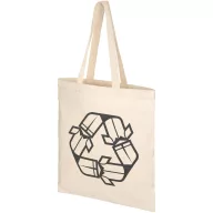   Sacosa de cumparaturi, 2502E15965, Everestus, 38 x 42 cm, Bumbac, Natur