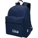 Rucsac sport casual, Everestus, 21OCT1375, 43 x 14 x 33.5 cm, Poliester, Albastru