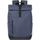 Rucsac laptop, 15.6 inch, 2410E22130, Everestus, 25 x 43 x 14 cm, Poliester, Albastru heather navy
