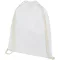 Saculet tip rucsac, 21MAR1469, 33x44 cm, Everestus, Bumbac, Alb