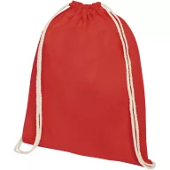   Saculet tip rucsac, 21MAR1471, 33x44 cm, Everestus, Bumbac, Rosu