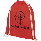 Saculet tip rucsac, 21MAR1471, 33x44 cm, Everestus, Bumbac, Rosu
