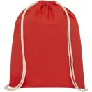 Saculet tip rucsac, 21MAR1471, 33x44 cm, Everestus, Bumbac, Rosu
