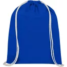 Saculet tip rucsac, 21MAR1473, 33x44 cm, Everestus, Bumbac, Albastru