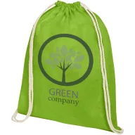   Saculet tip rucsac, 21MAR1475, 33x44 cm, Everestus, Bumbac, Verde