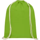 Saculet tip rucsac, 21MAR1475, 33x44 cm, Everestus, Bumbac, Verde