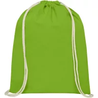   Saculet tip rucsac, 21MAR1475, 33x44 cm, Everestus, Bumbac, Verde