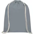 Saculet tip rucsac, 21MAR1476, 33x44 cm, Everestus, Bumbac, Gri