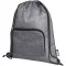 Saculet cu snur 7L, Everestus, 18SEP2691, 37x44 cm, Poliester, Gri