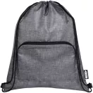 Saculet cu snur 7L, Everestus, 18SEP2691, 37x44 cm, Poliester, Gri