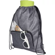   Saculet cu snur 7L, Everestus, 18SEP2691, 37x44 cm, Poliester, Gri