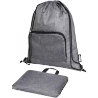   Saculet cu snur 7L, Everestus, 18SEP2691, 37x44 cm, Poliester, Gri