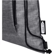   Saculet cu snur 7L, Everestus, 18SEP2691, 37x44 cm, Poliester, Gri