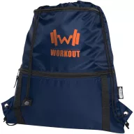   Saculet cu snur, Everestus, 42FEB230532, 39.5x48 cm, Poliester, Albastru Navy