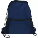 Saculet cu snur, Everestus, 42FEB230532, 39.5x48 cm, Poliester, Albastru Navy