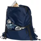 Saculet cu snur, Everestus, 42FEB230532, 39.5x48 cm, Poliester, Albastru Navy