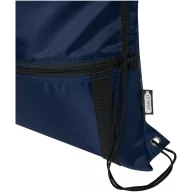   Saculet cu snur, Everestus, 42FEB230532, 39.5x48 cm, Poliester, Albastru Navy