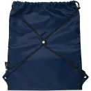 Saculet cu snur, Everestus, 42FEB230532, 39.5x48 cm, Poliester, Albastru Navy