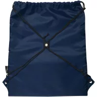   Saculet cu snur, Everestus, 42FEB230532, 39.5x48 cm, Poliester, Albastru Navy