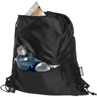   Saculet cu snur, 2502E14890, Everestus, 39.5 x 48 cm, Poliester, Negru