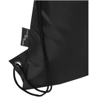   Saculet cu snur, 2502E14890, Everestus, 39.5 x 48 cm, Poliester, Negru