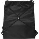 Saculet cu snur, 2502E14890, Everestus, 39.5 x 48 cm, Poliester, Negru