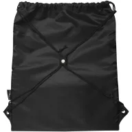  Saculet cu snur, 2502E14890, Everestus, 39.5 x 48 cm, Poliester, Negru