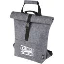 Geanta de bicicleta 13L, 2401E14667, Everestus, 37x42x11 cm, Poliester, Gri medium