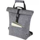 Geanta de bicicleta 13L, 2401E14667, Everestus, 37x42x11 cm, Poliester, Gri medium