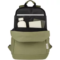   Rucsac laptop 15.6 inch, 2401E14729, Everestus, 35x46x13 cm, Bumbac, Verde olive