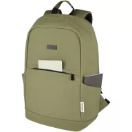   Rucsac laptop 15.6 inch, 2401E14729, Everestus, 35x46x13 cm, Bumbac, Verde olive