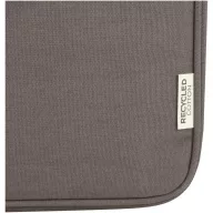   Husa laptop, Everestus, 2610E17275, 14 inch, 38.5x26.5x2.5 cm, Bumbac, Gri