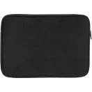 Geanta laptop, Everestus, 2601E12946, 14 inch, 38.5x26.5x2.5 cm, Bumbac, Poliester, Negru